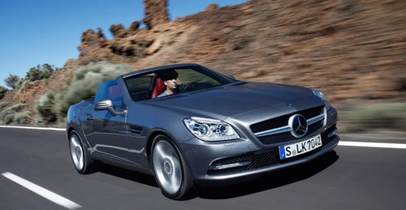 mercedes slk car